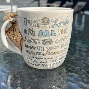 Mug  Trust in the Lord Microwave and dishwasher safe